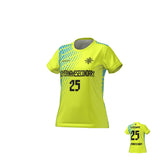 Flight Jersey Womens Gradient  - Neon Yellow